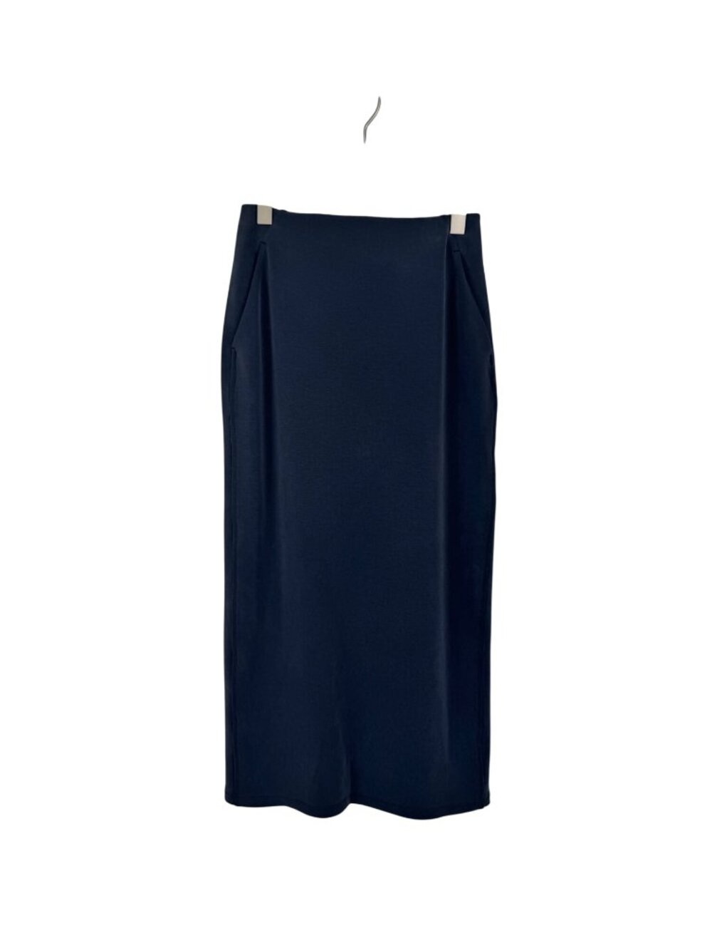 Lululemon Softstreme High RIse Midi Skirt Gray Side Slits & Pockets Size 0